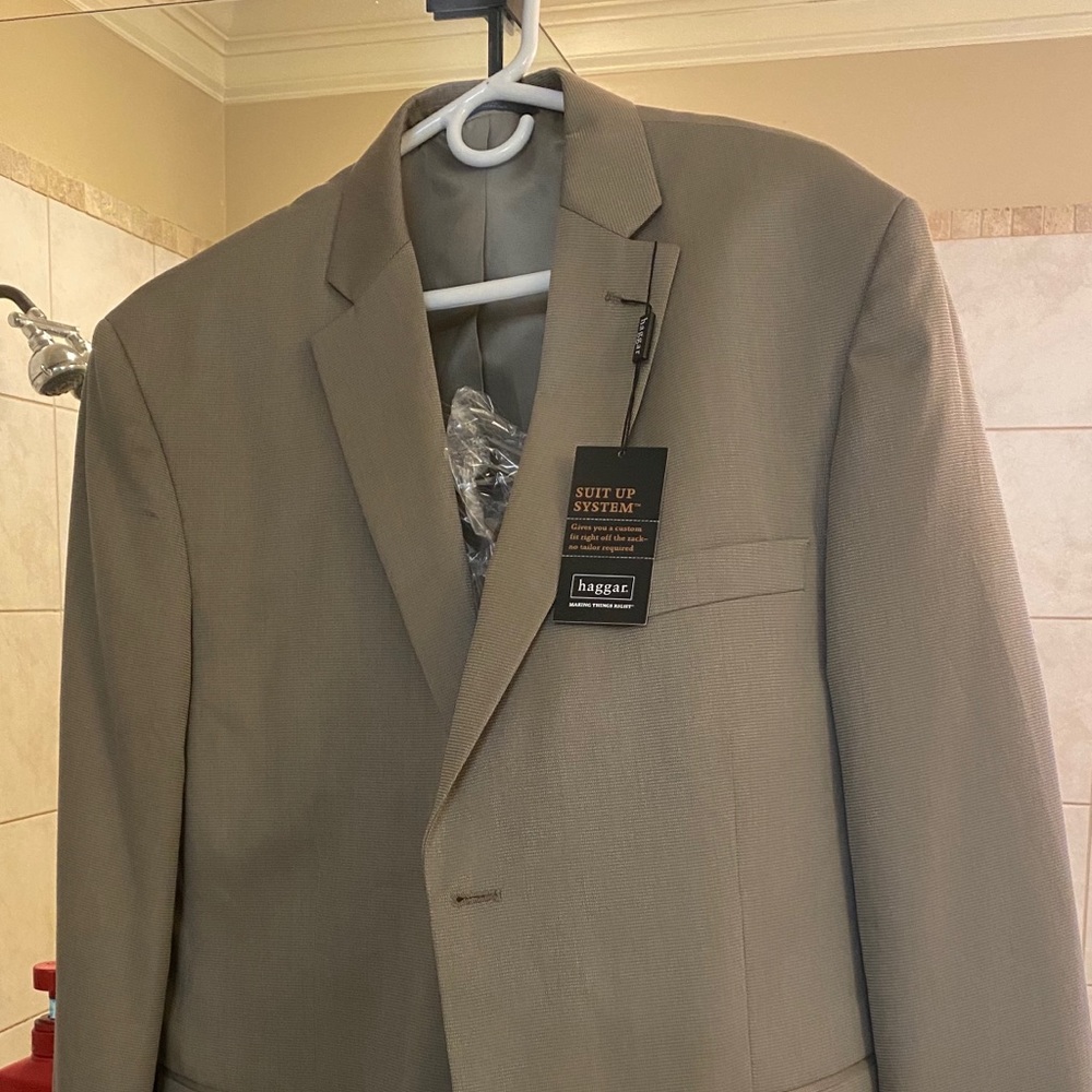 Haggar Suit Jacket and Pants - new with tags